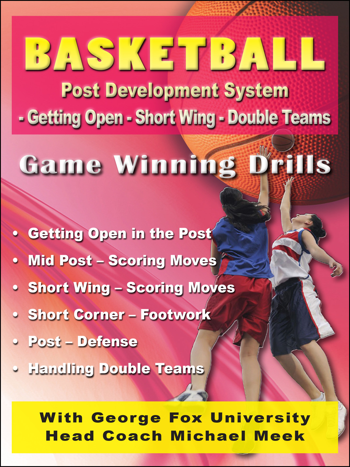 K4209 - Basketball Post Development System - Getting Open-Short Wing-Double Teams