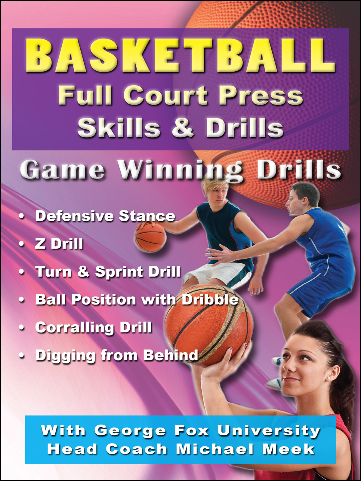 K4206 - Basketball Full Court Press Skills and Drills