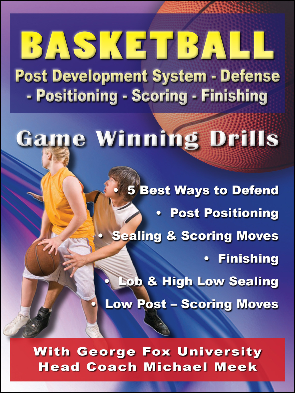 K4208 - Basketball Post Development System - Defense-Positioning-Scoring-Finishing