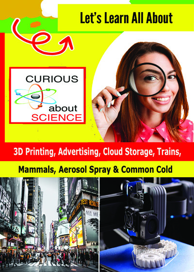 K4869 - 3D Printing, Advertising, Cloud Storage, Trains, Mammals, Aerosol Spray, Common Cold