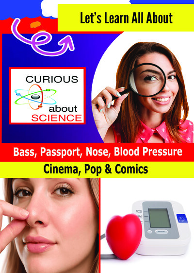 K4871 - Bass, Passport, Nose, Blood pressure, Cinema, Pop, Comics