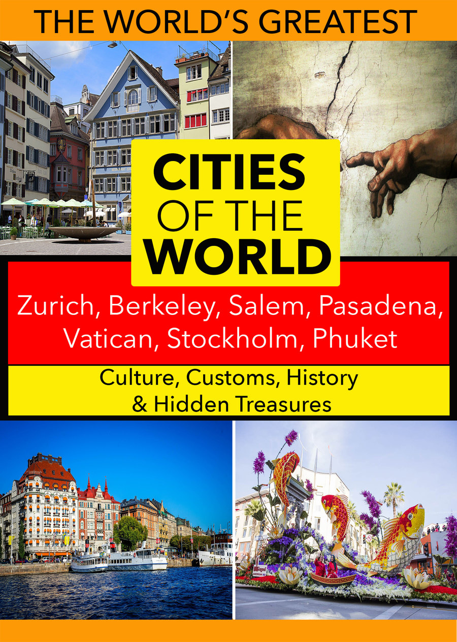 K4882 - Zurich, Berkeley, Salem, Pasadena, Vatican, Stockholm, Phuket,