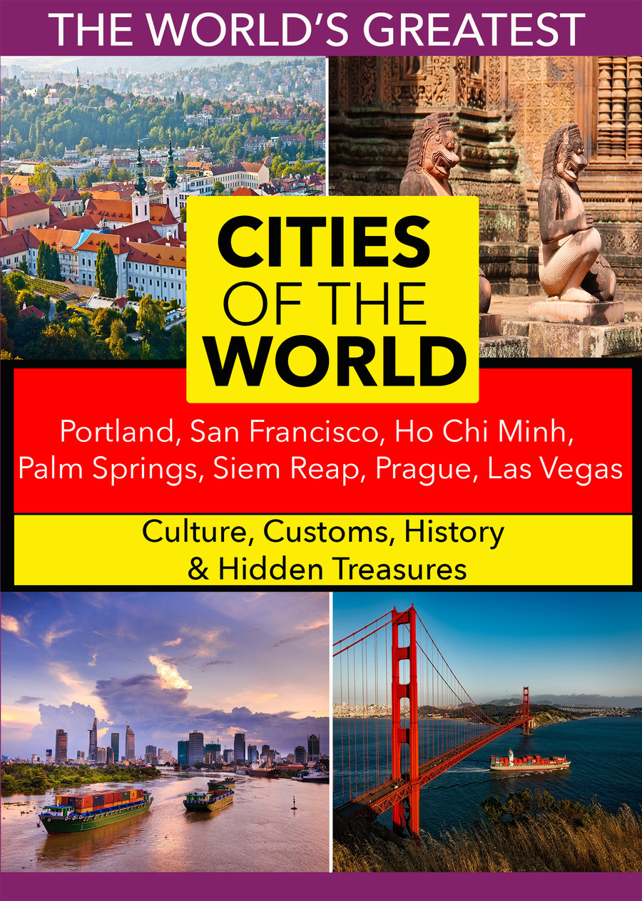 K4888 - Portland, San Francisco, Ho Chi Minh, Palm Springs, Siem Reap, Prague, Las Vegas