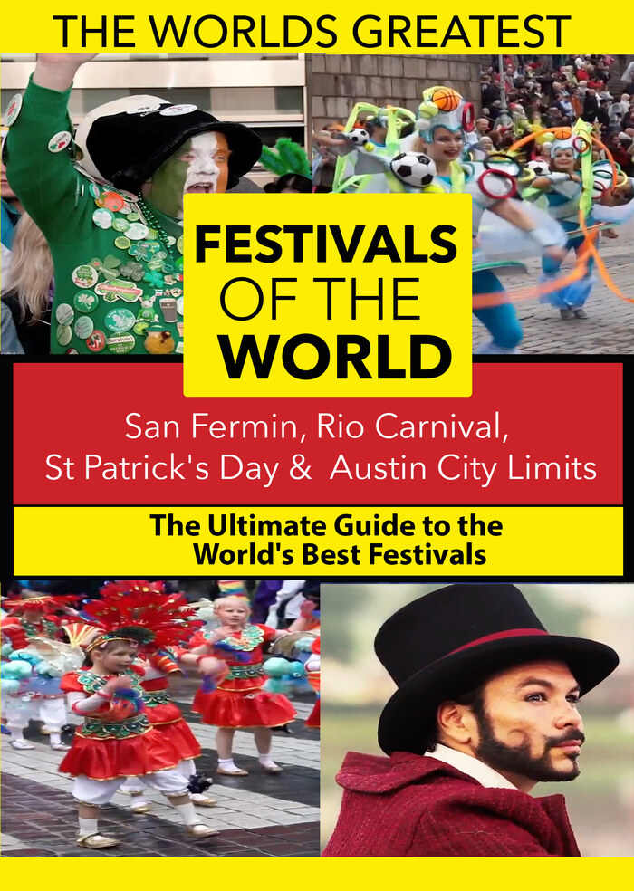 K4892 - The World's Best Festivals: San Fermin, Rio Carnival, St Patrick's day &  Austin City Limits