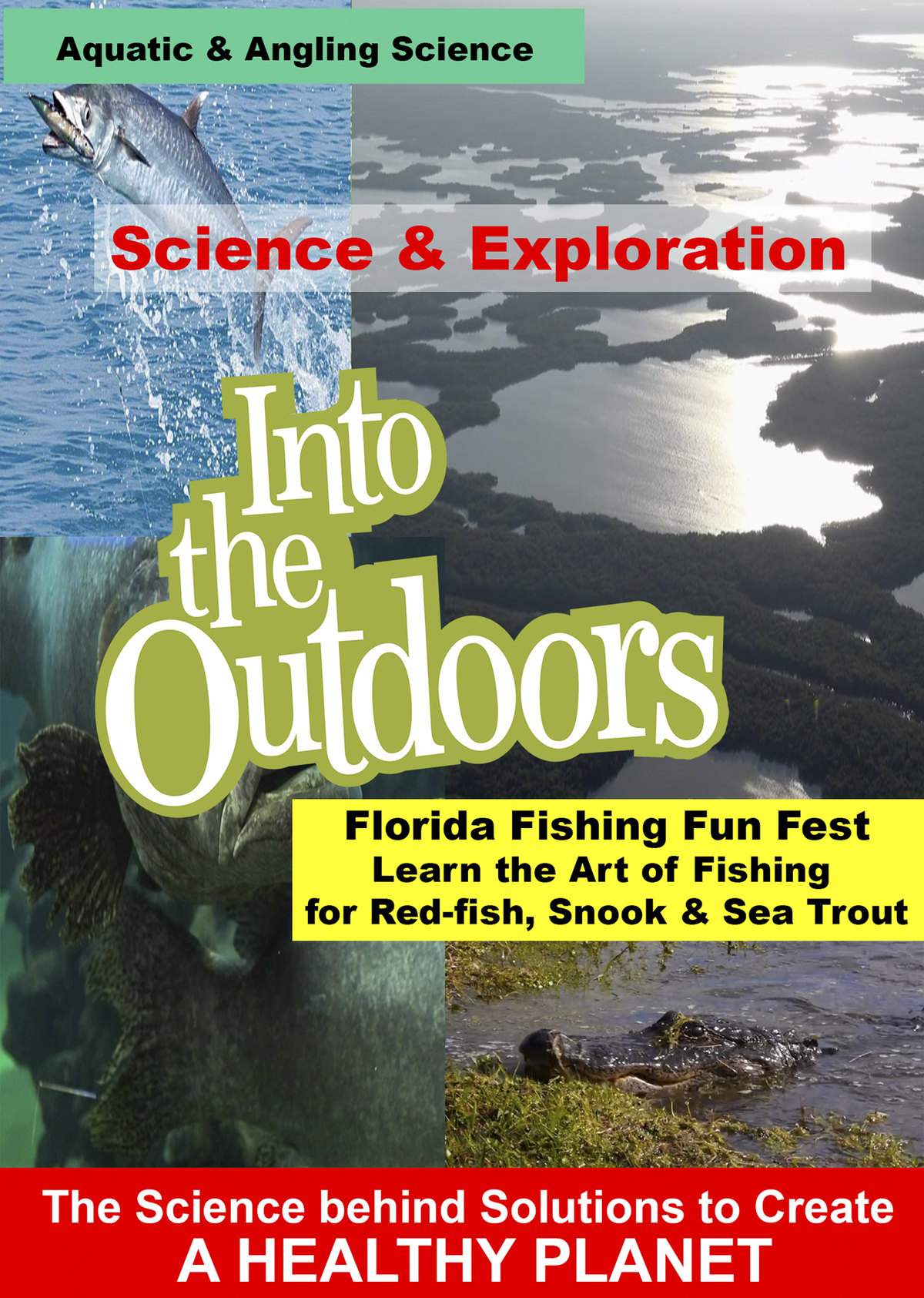 K5008 - Florida Fishing Fun Fest - Learn the Art of Fishing for Red-fish, Snook & Sea Trout