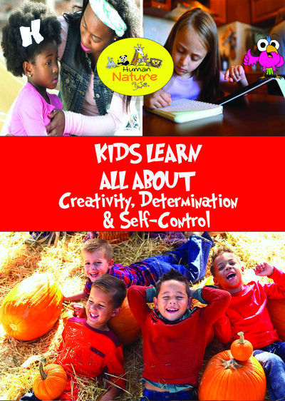 K9014 - Kids Learn All About - Creativity, Determination & Self-control