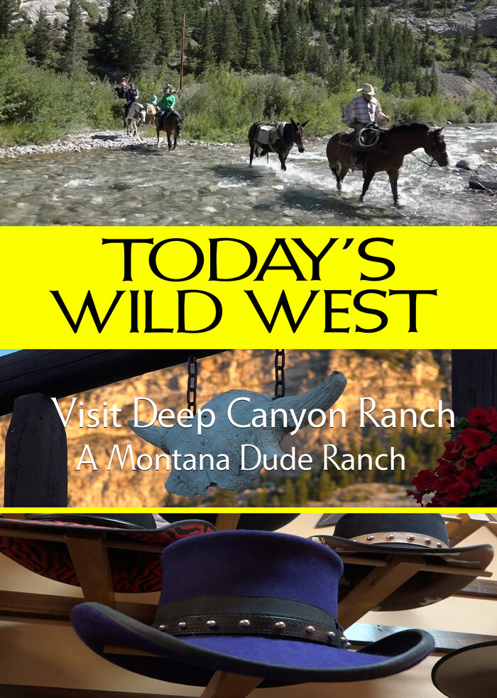 T7136 - Visit Deep Canyon Ranch - A Montana Dude Ranch