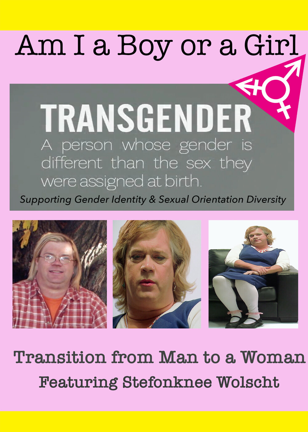 T8996 - Am I A Boy of Girl Featuring Stefonknee Wolscht - Transition from Man to a Woman