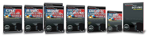 FDCT-CPL - Digital Cinema Filmmaker Training Course The Command Course PLUS 34 Set Collection (Over 50 hours)