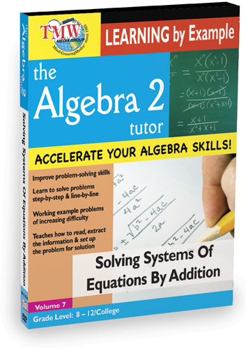 KA8641 - Solving Systems Of Equations By Addition