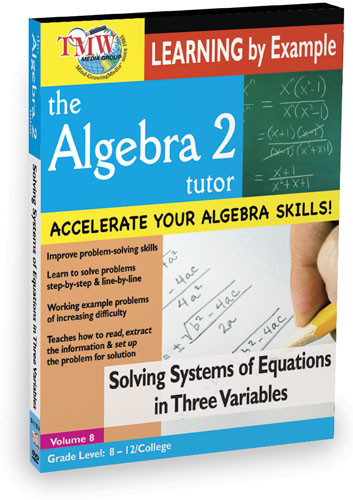 KA8642 - Solving Systems Of Equations In Three Variables