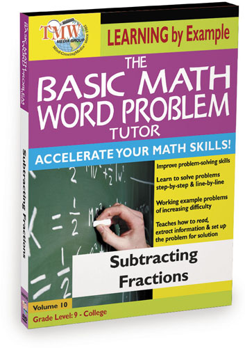KA8687 - Subtracting Fractions
