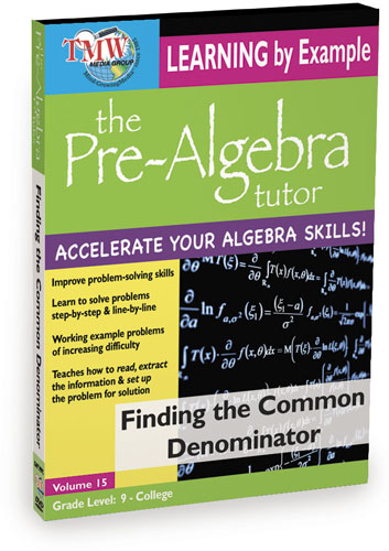 KA8729 - Finding the Common Denominator