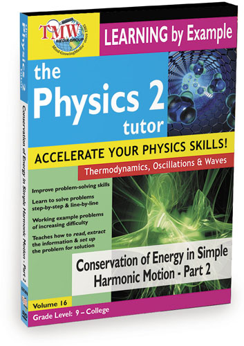 KA8754 - Conservation of Energy in Simple Harmonic Motion - Part 2