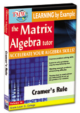 KA8792 - Cramer's Rule